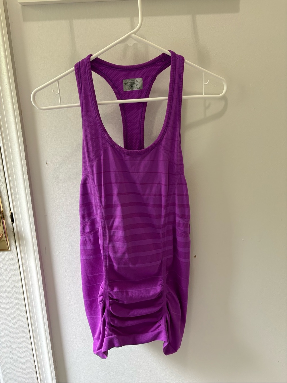 Athleta purple Racerback tank medium